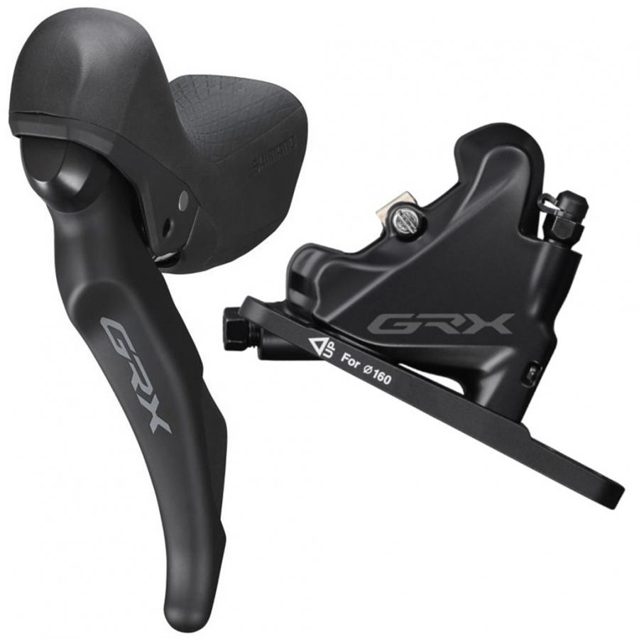 Shimano GRX Hydraulic Disc Brake/Shift Set ST-RX600/BR-RX400 For 2x11-Speed (Left/Front)