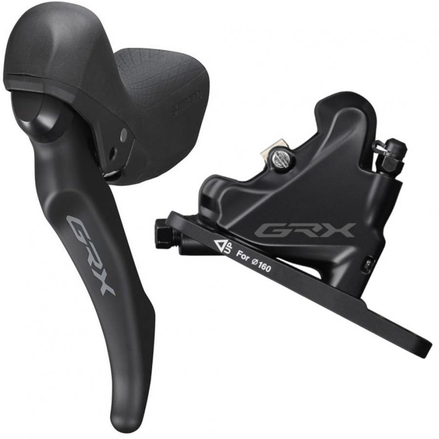 Shimano GRX Hydraulic Disc Brake Set BL-RX600/BR-RX400 For 1x (Left/Front)