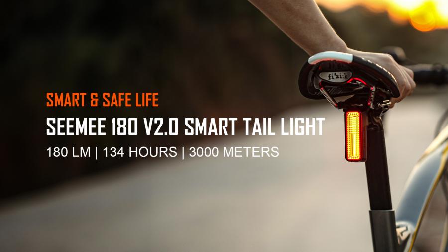 Magicshine SEEMEE 180 V2.0 Smart Rear Light 180 Lumens