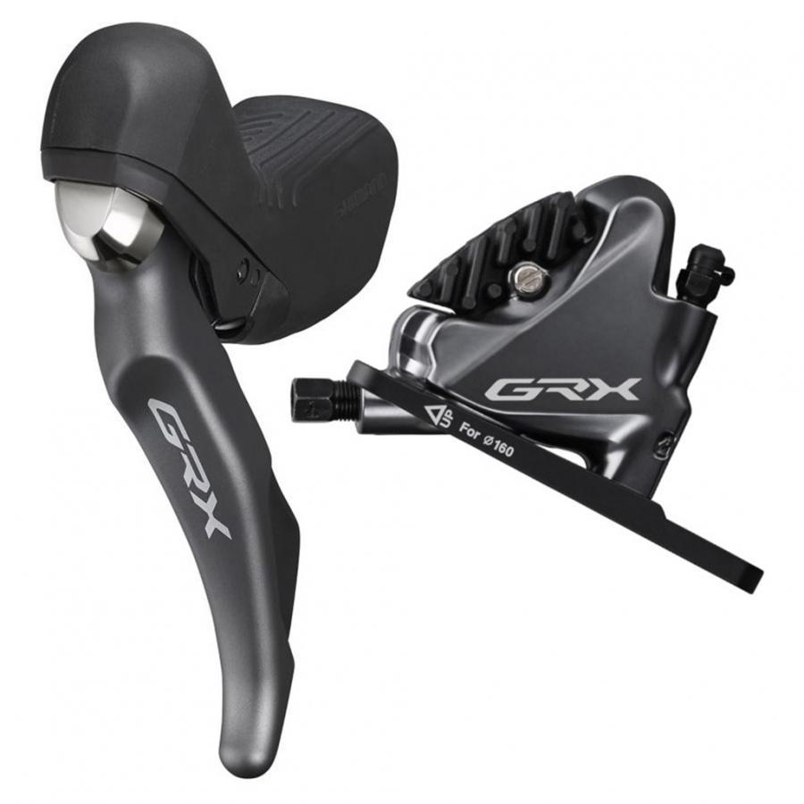 Shimano GRX Hydraulic Disc Brake/Shift Set ST-RX810/BR-RX810 2-Speed (Left/Front)