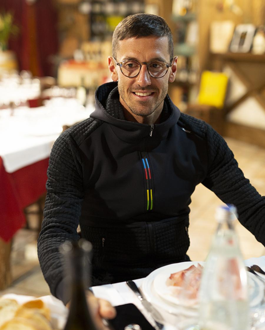 Santini UCI Groove Hoodie-Black