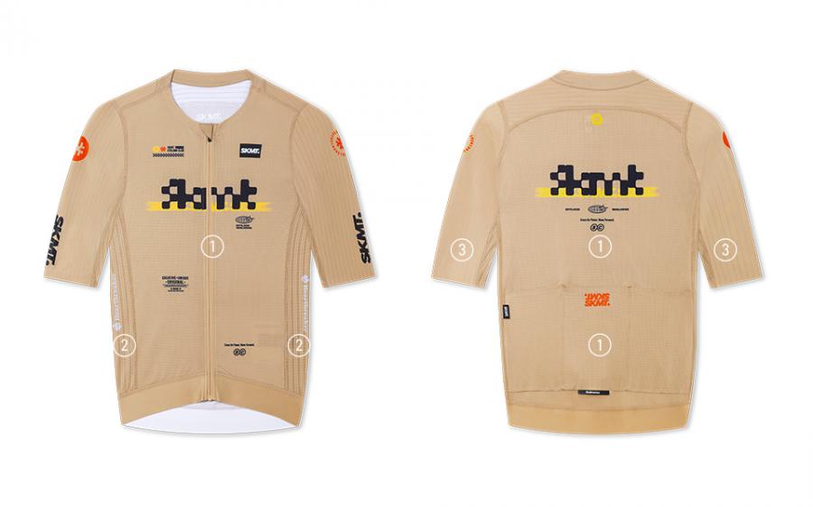 Monton SKMT Flux Block Jersey-Khaki