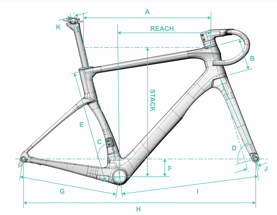 Chapter2 KOKO Aero Road Disc Brake Frameset(Cobalt/Green)