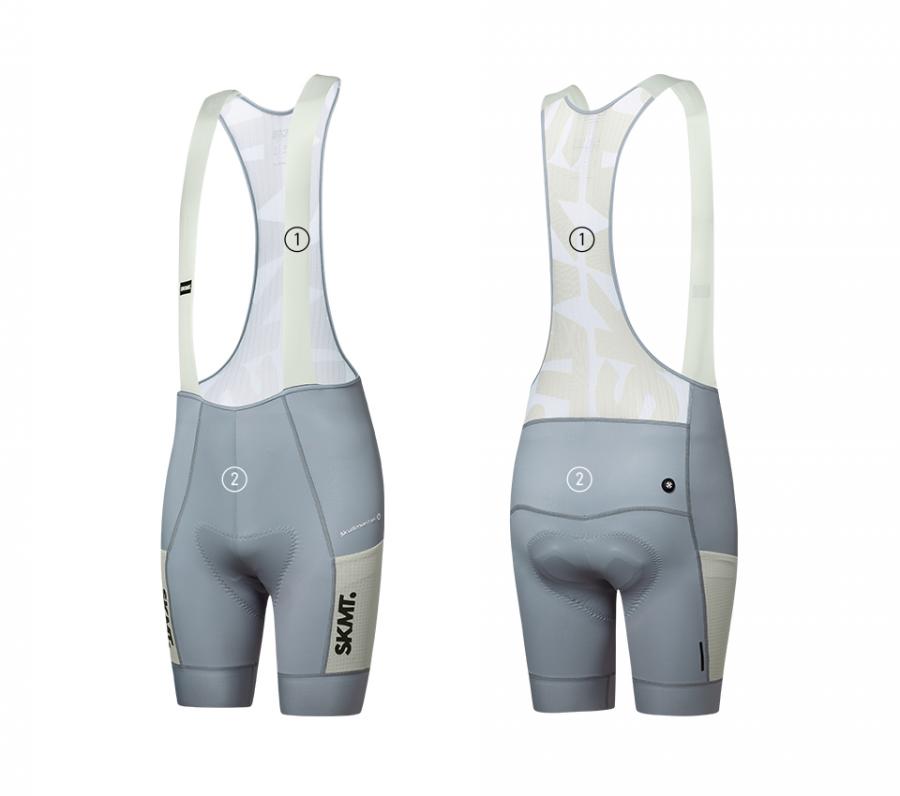 Monton Motion Utility Bibshorts–Ultimate Grey