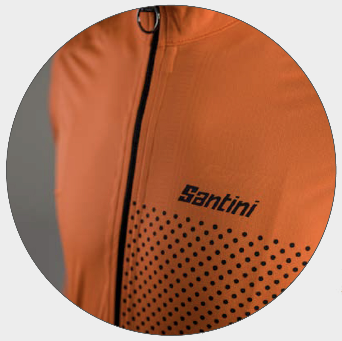 Santini Guard Nimbus Rain & Wind JacketFlashy Orange