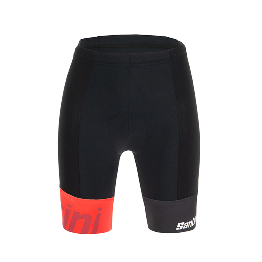 Santini Ironman Cupio Tri ShortsBlack/Red