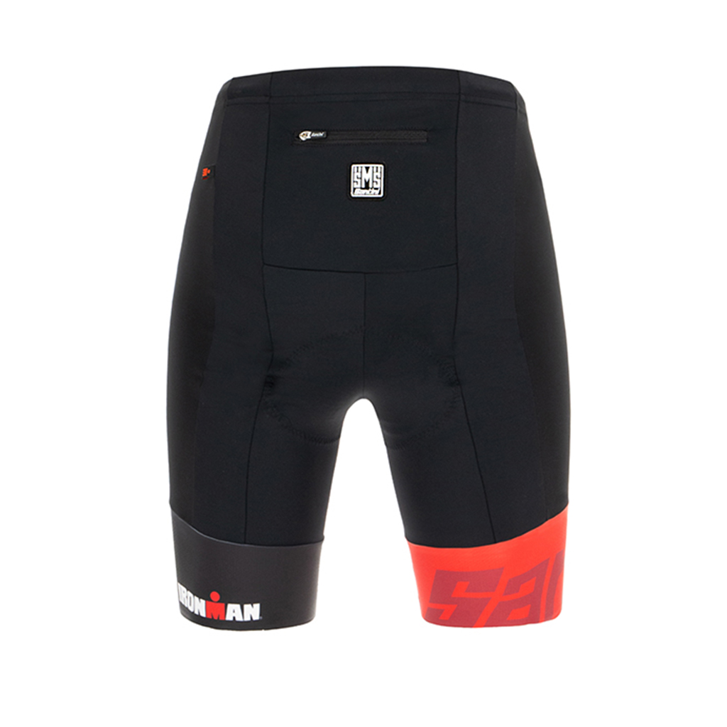 Santini Ironman Cupio Tri ShortsBlack/Red