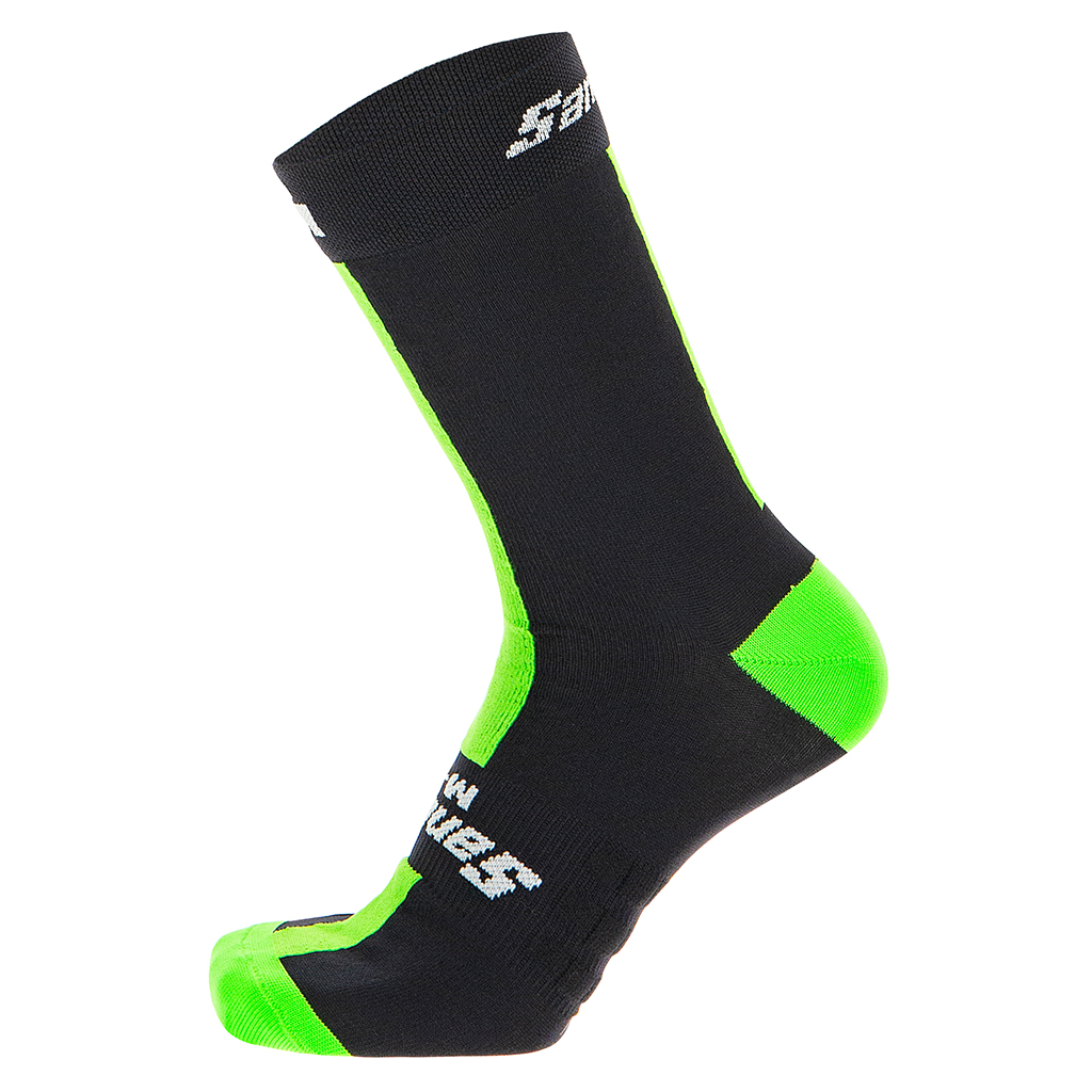 Santini Ironman VIS SocksFluo Green