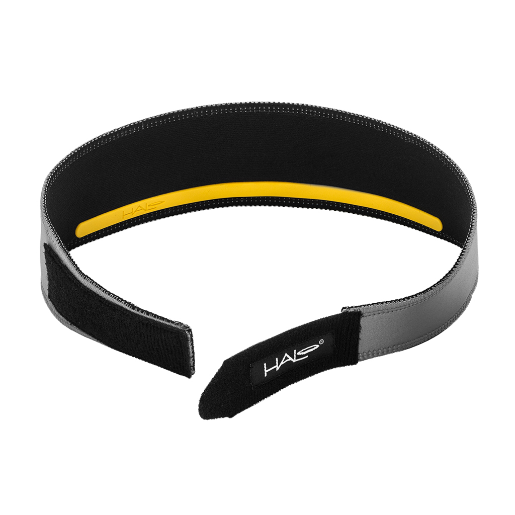 Halo V-Velcro Adjustable Headband (2″ wide)-Silver Reflective