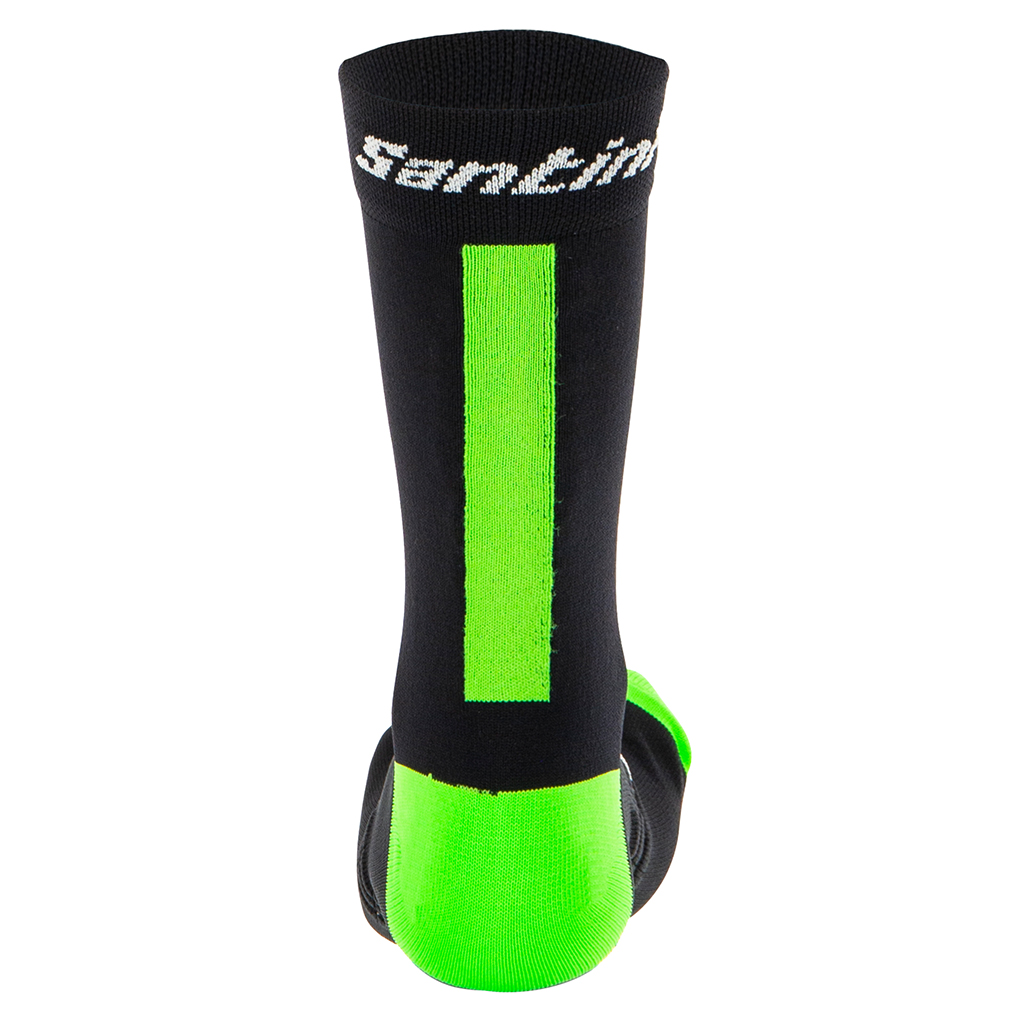 Santini Ironman VIS SocksFluo Green