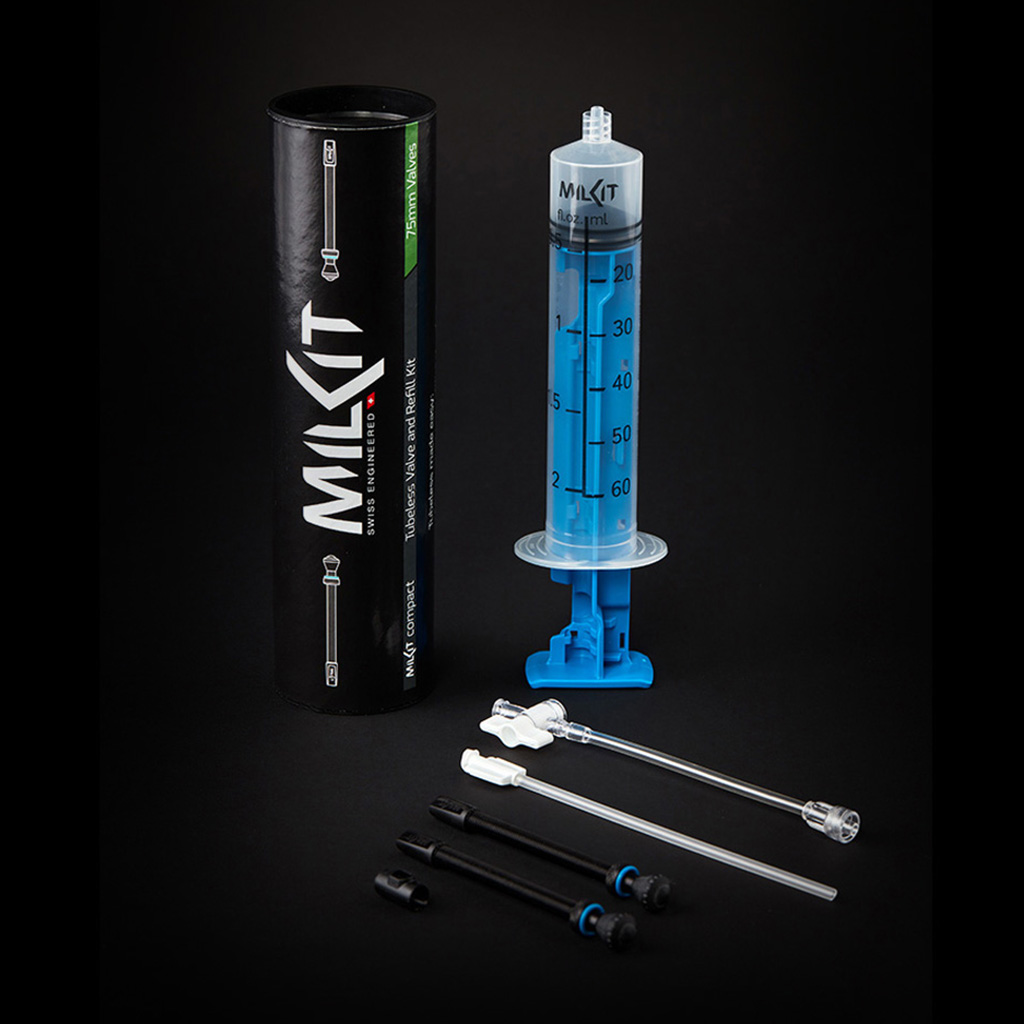 milKit Valve tubeless Kit de valves 2 pcs 35 mm