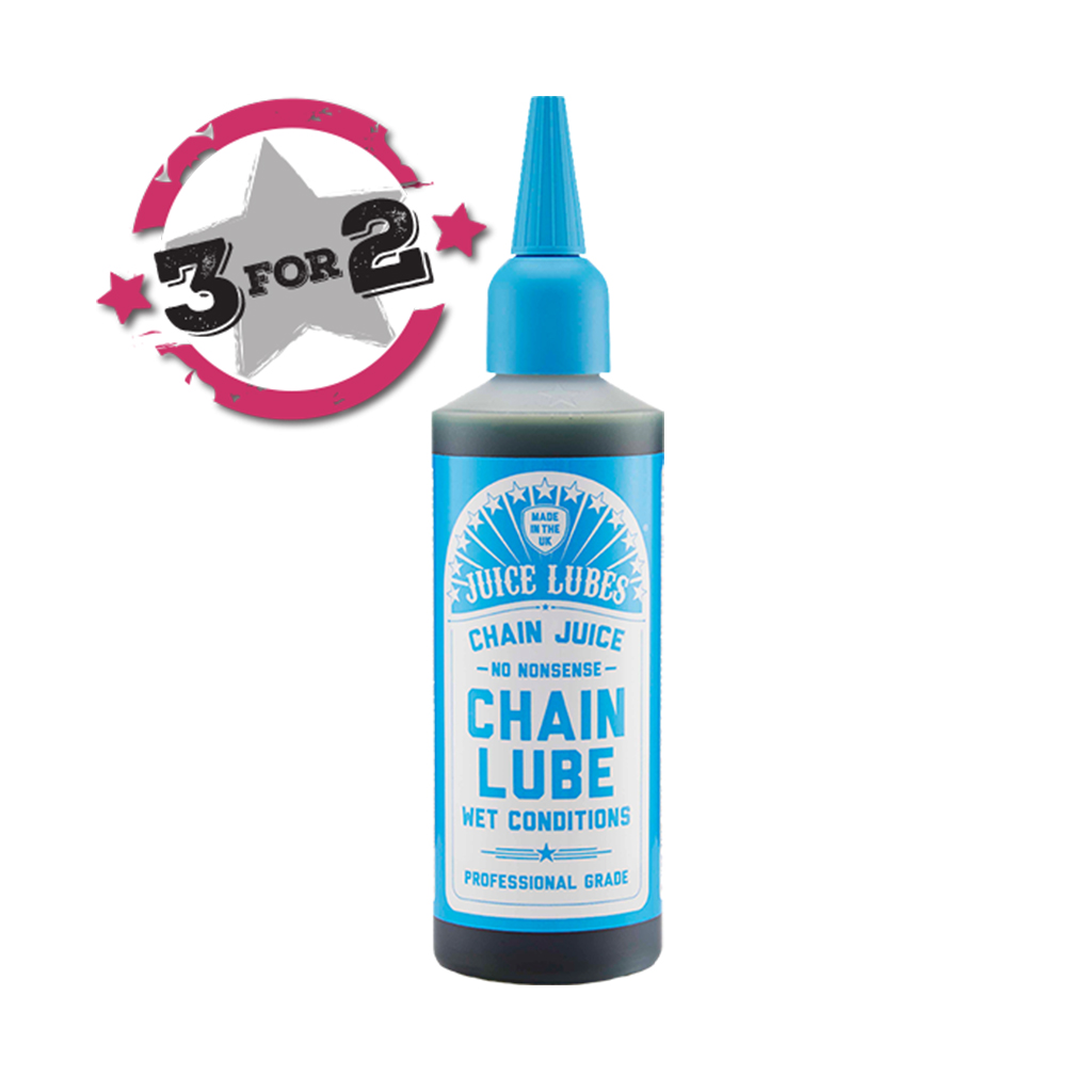 Juice Lubes Wet Conditions Chain Oil130ml (Pack Of 3)