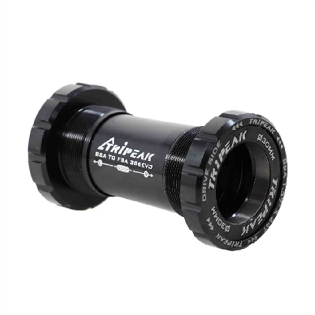 Tripeak BSA Threaded Bottom Bracket, FSA 386EVO (68mm)Black