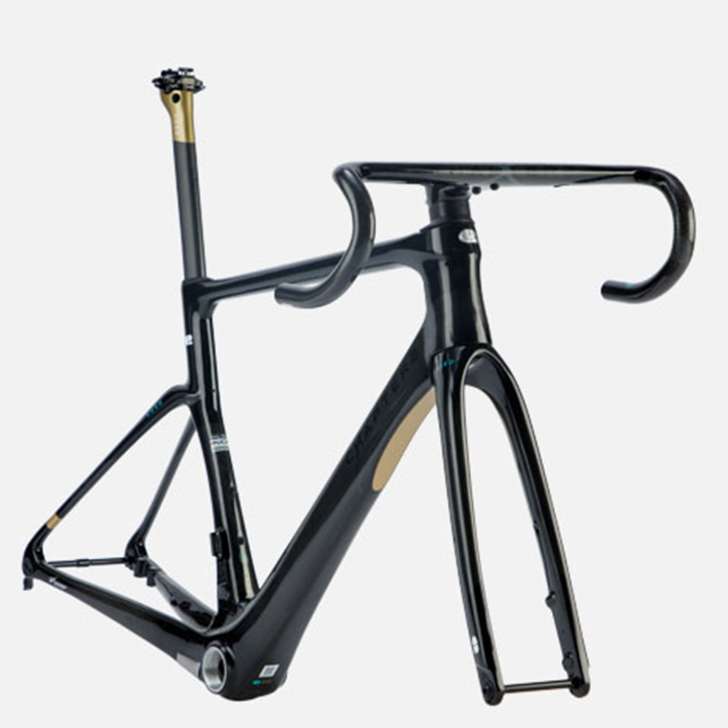 Chapter2 KOKO Aero Road Disc Brake FramesetBlack+UD W/Gold (Koura)
