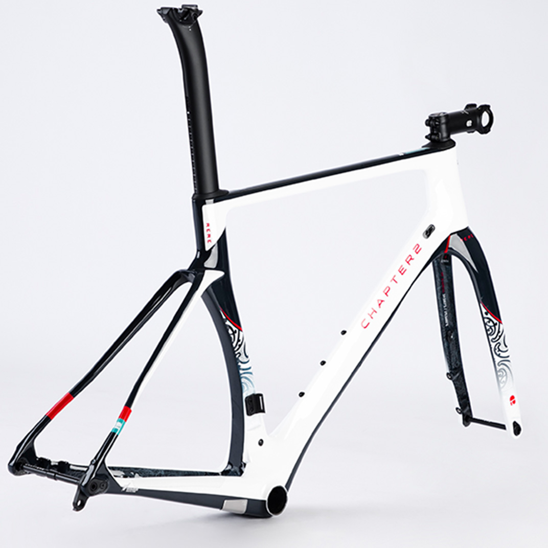 Chapter2 RERE Aero Road Disc Brake FramesetBlue+White