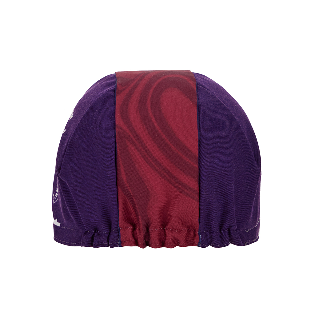 Purple cycling cap 2025