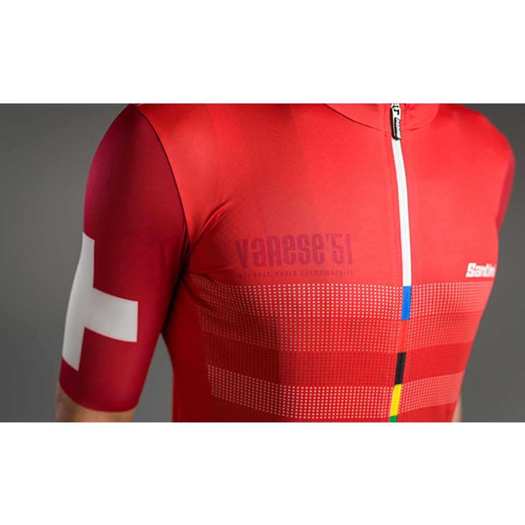 Santini UCI Grandi Campioni Varese 1951 Jersey-Print Santini UCI Grandi Campioni Varese 1951 Jersey-Print