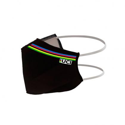 santini-uci-washable-filter-face-maskblack