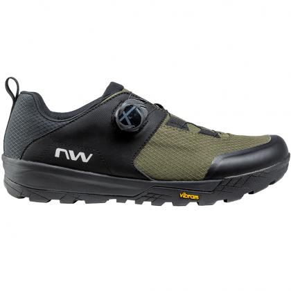 Northwave Rockit Plus All Terrain Shoes-Green Forest/Black