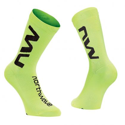 northwave-extreme-air-socksyellow-fluoblac