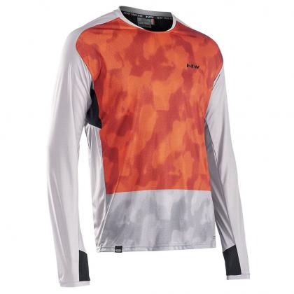 northwave-mtb-edge-jersey-long-sleevedark-grayorange