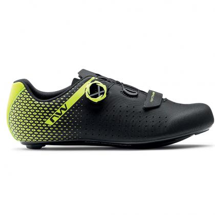 northwave-core-plus-2-shoesblackyellow-fluo