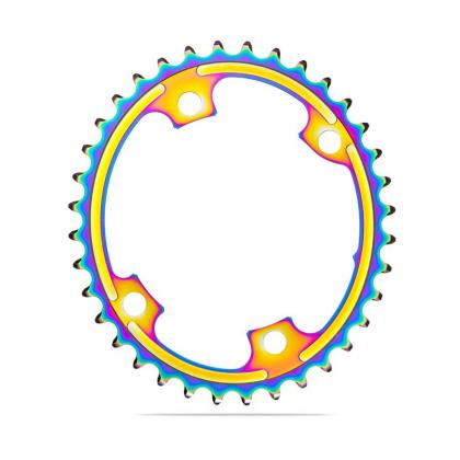 absolute-black-oval-road-chainring-2x-1104-shimano-91008000-34t36t39tpvd-rainbow