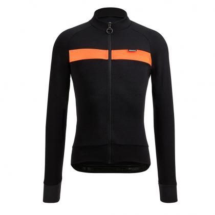 santini-adapt-wool-long-sleeve-jerseyblackorange