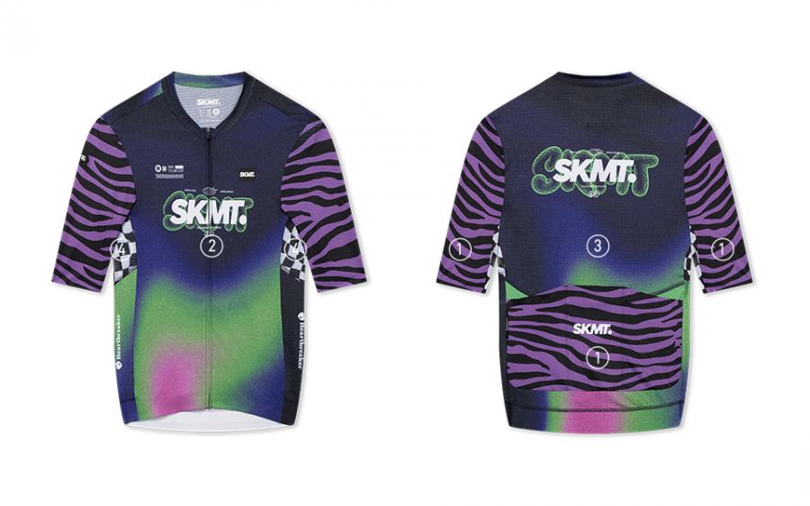 Monton SKMT Wild Signal Jersey-Neon Violet